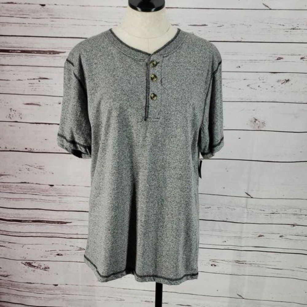 OT Revolution Heather Gray Short‎ Sleeve